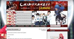 Desktop Screenshot of chinurarete-subs.org