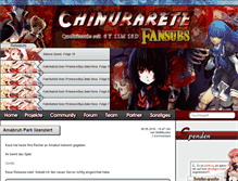 Tablet Screenshot of chinurarete-subs.org
